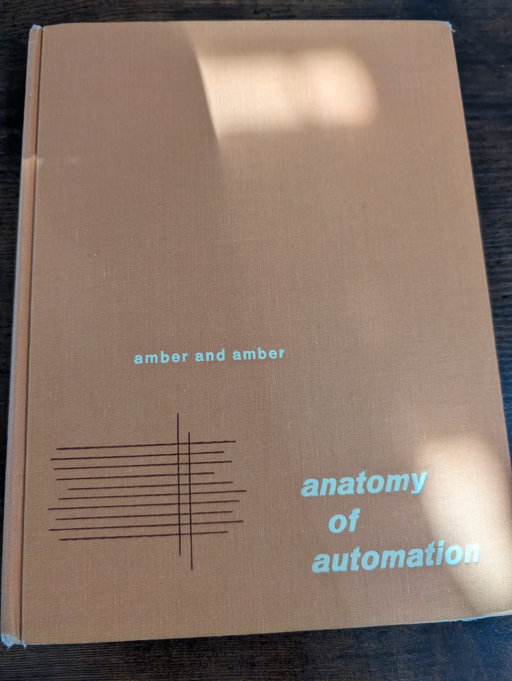 anatomy of automation cover, no dust jacket